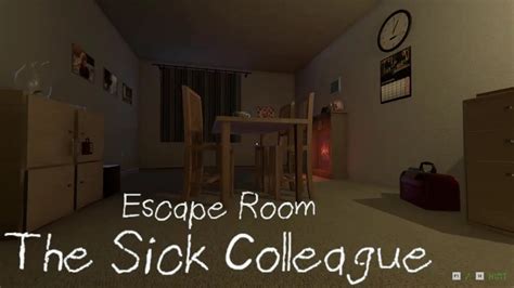 escape room the sick colleague barbara's secret guide  Room 1